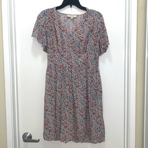 POCKETS! Loft Floral Dress